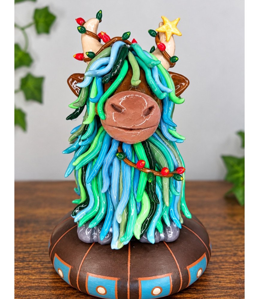 Mint Frost Highland Cow