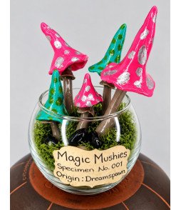 Magic Mushies Curio Jar