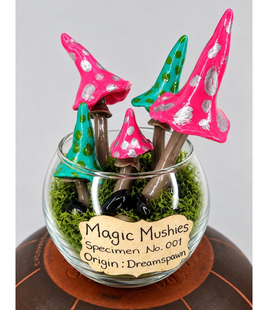 Magic Mushies Curio Jar
